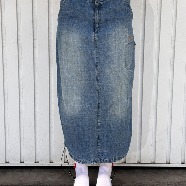Jupe jean parachute