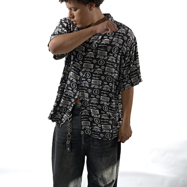 Chemise à motif FUBU