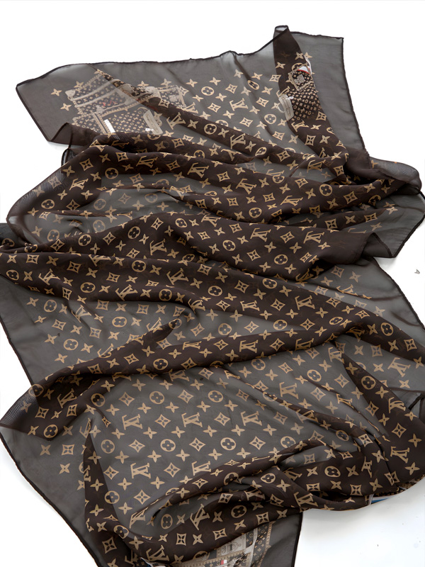 Foulard rectangulaire Louis Vuitton